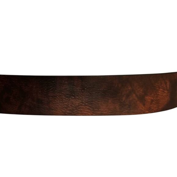 grunge mud-wash leather belt - Picture 5 of 6